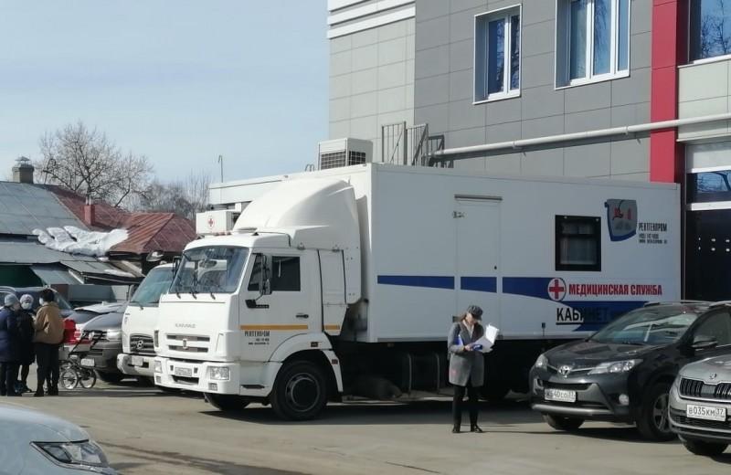 11-15 апреля в Вичугском районе Ивановской области будет работать передвижной маммограф